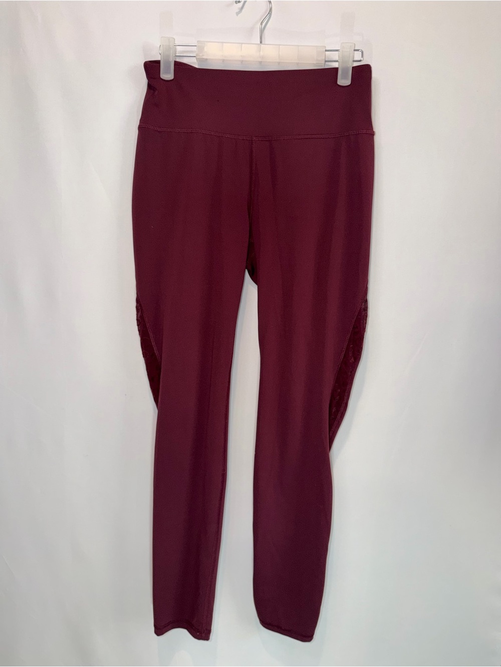 Avia Maroon High-Waist Active Leggings